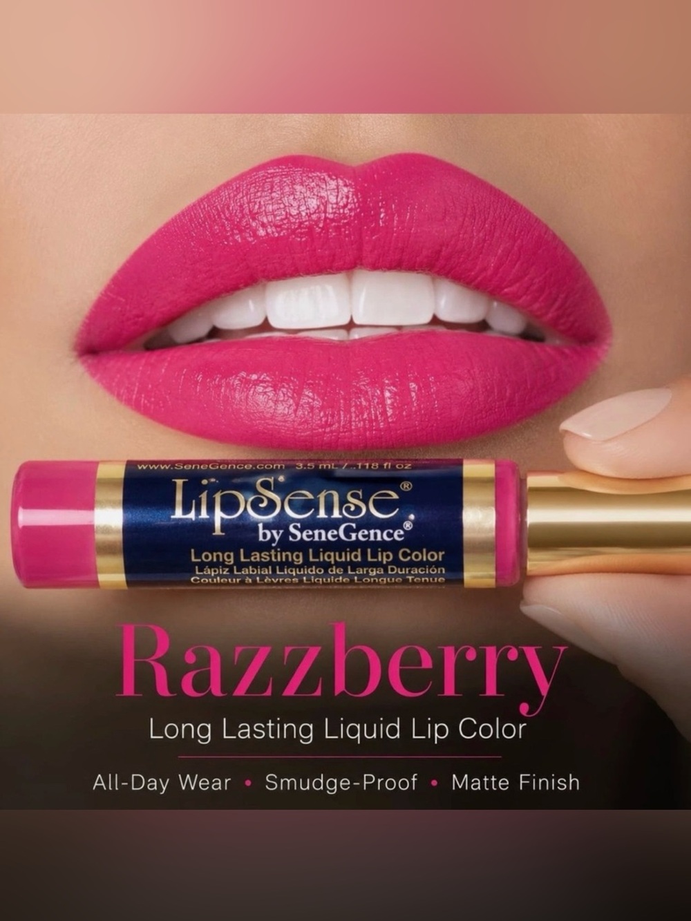 LipSense by Senegence. Shade: Razzberry, NWT